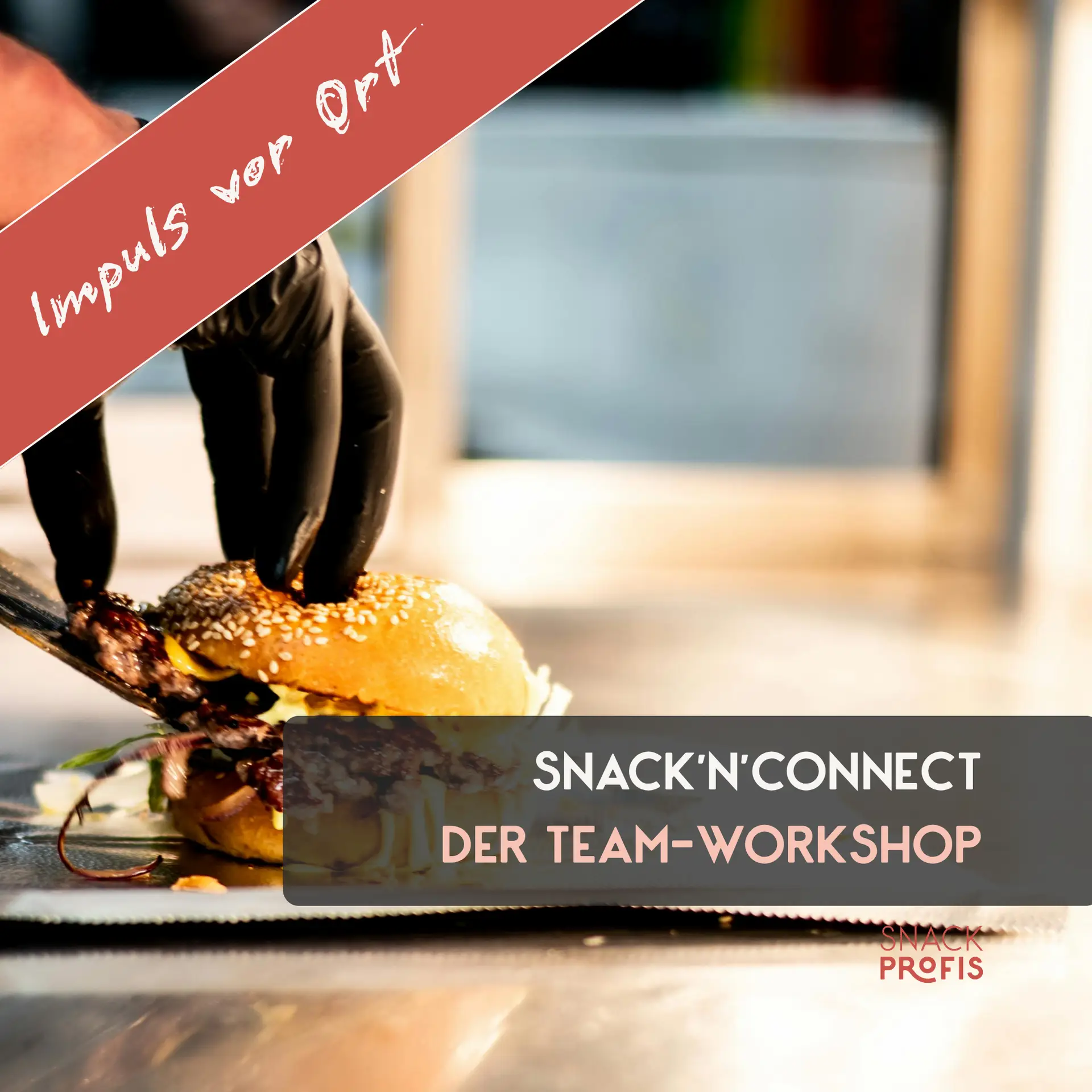 Snack’n’Connect von SNACKPROFIS: Der 2-Tages-Teamworkshop für Bäckerei, Tankstelle & Gastro. Teamgeist, Kreativität & Gamification direkt in deinem Betrieb – ehrlich & praxisnah.